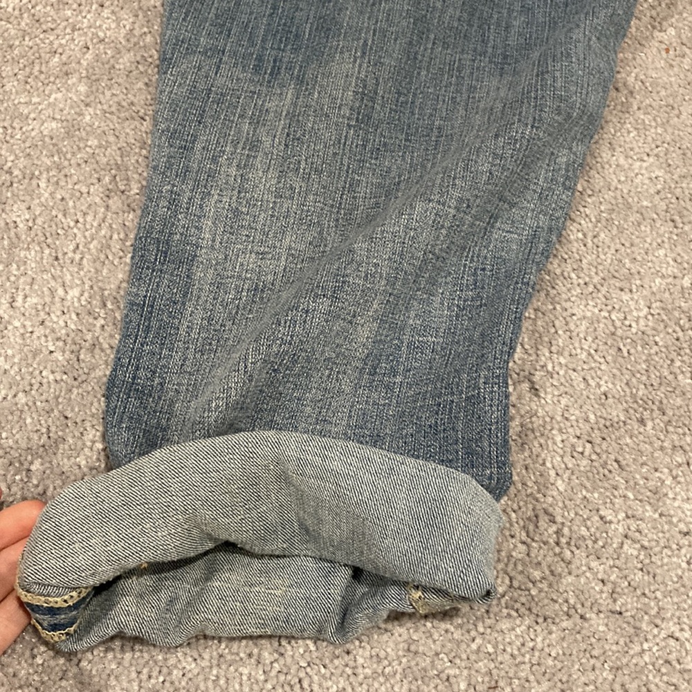 a.n.a - A NEW APPROACH Distressed Capri Jeans - Picture 8 of 10